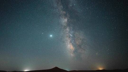 星空延时视频素材模板下载