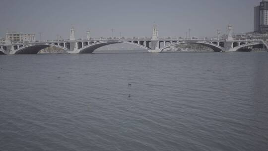 云南大理兴盛大桥湖泊河流高清4k素材