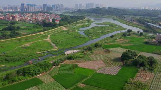 无人机航拍福建新农村