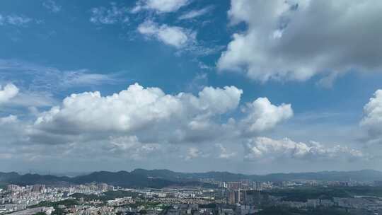 天空延时 云朵飘动