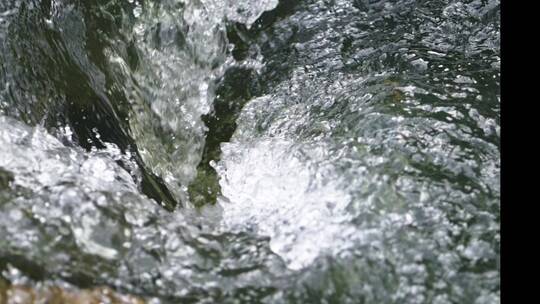 高清实拍升格漩涡水瀑布素材