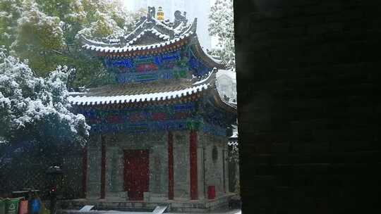 大雪 冬至 大寒　西安古建筑罔极寺