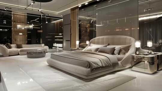 12组轻奢现代简约风卧室装修设计效果