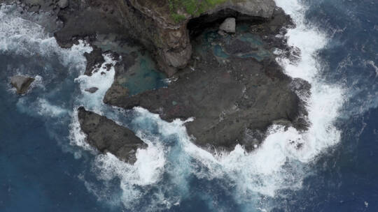 海岛航拍素材