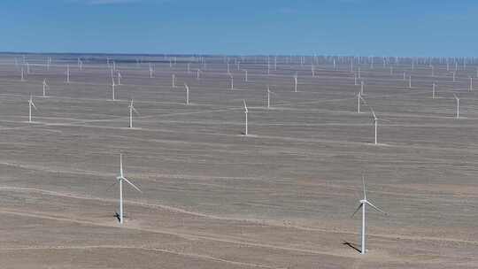 航拍风电发电新能源科技