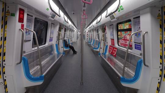 深圳地铁20号线车内和轨道视角4K