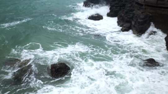 广西北海涠洲岛大海南岸鳄鱼山旅游旅行