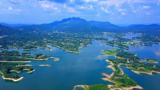 水库自然风光千岛湖