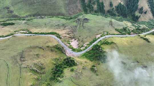 云雾盘山公路