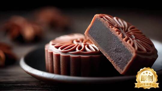 中秋节中秋佳节月饼团圆美好味道阖家欢乐