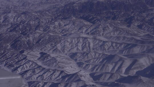 飞机俯拍新疆大地视频素材模板下载
