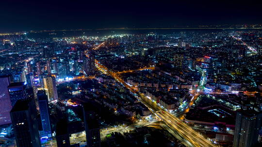 2023青岛夜景延时8K