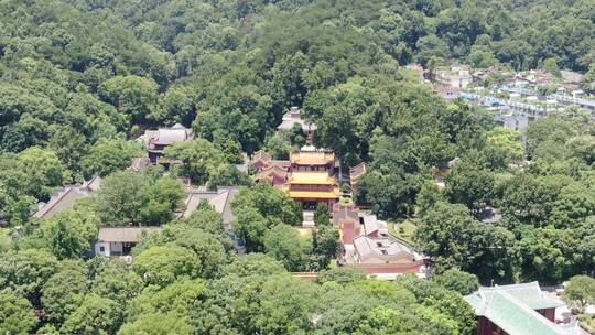 湖南大学湖南师范大学岳麓书院岳麓山航拍