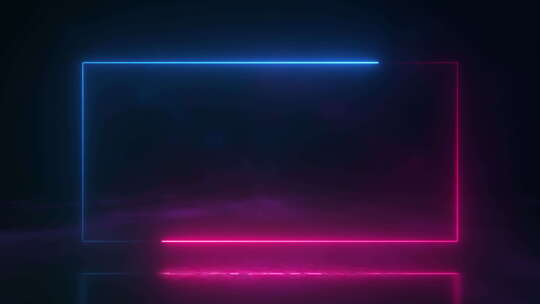 赛博朋克 蓝紫 线条光线  抽象背景视频素材模板下载