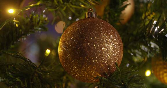 唯美欧美圣诞节氛围装扮布置水晶球铃铛合集