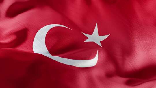 土耳其织物旗