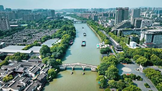 杭州大运河拱宸桥