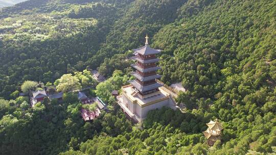 太原太山龙泉寺航拍