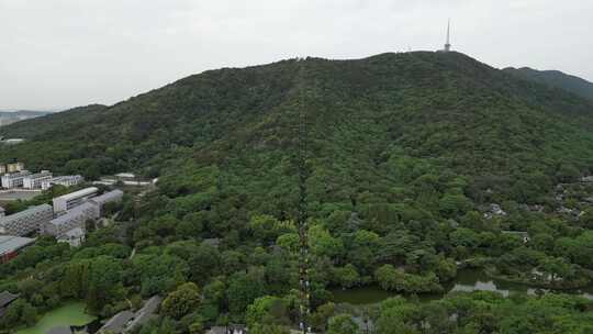 航拍江苏无锡建设无锡城市风光