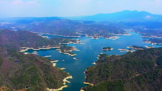 水库自然风光千岛湖