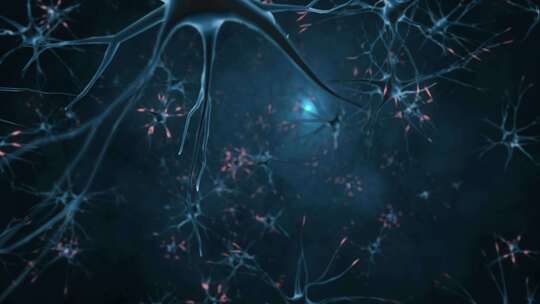 人体神经元结构模拟视频素材模板下载