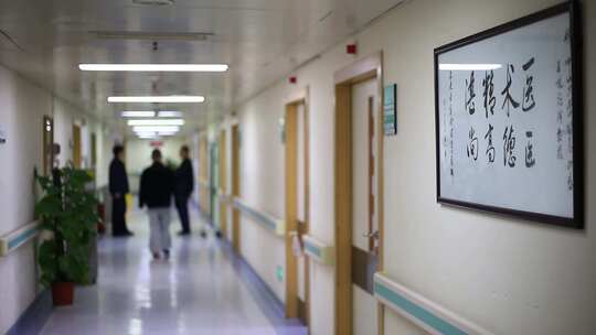 医院 病人 病房 床位 看病 等待的人群视频素材模板下载