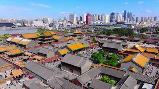 沈阳故宫 沈阳空镜 沈阳故宫博物院