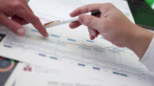 分析和讨论上市公司财务数据图表的分析师