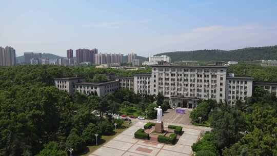 武汉华中科技大学航拍