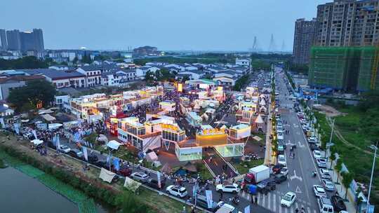 岳阳洞庭渔歌小镇