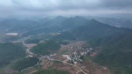 贵州 大山 山区村落