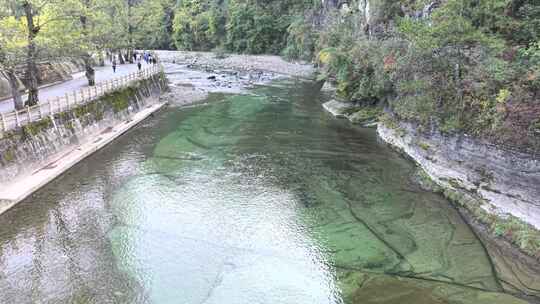 4K航拍重庆唯美黎坪森林公园风景区