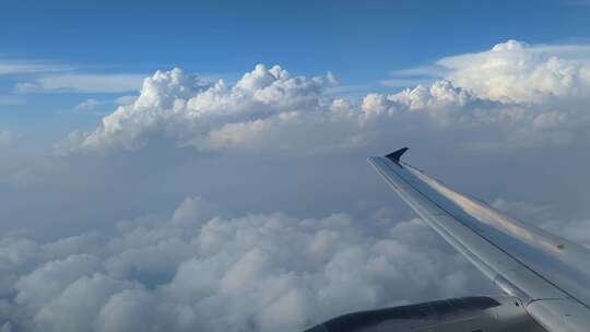 飞机视角云层02