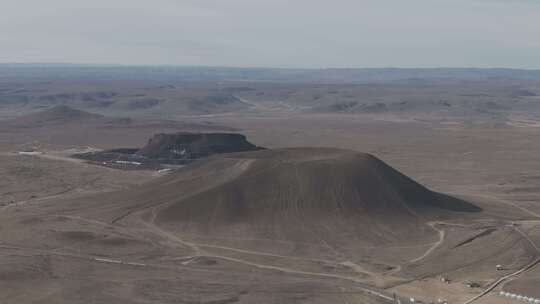 乌兰察布草原火山群航拍