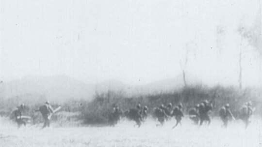 1937年南京保卫战 国军德械师集结进攻冲锋