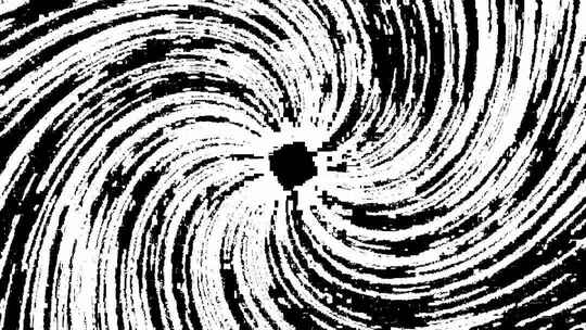 白色动漫速度线漫画风冲刺线条