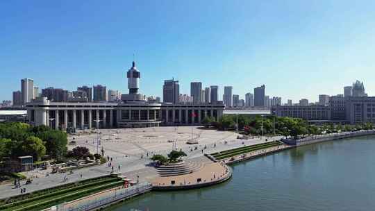 天津地标 航拍