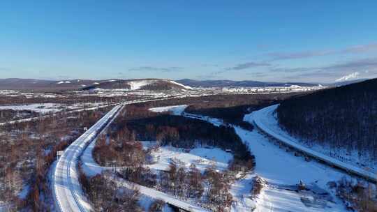 穿越林海雪原的332国道241116-2