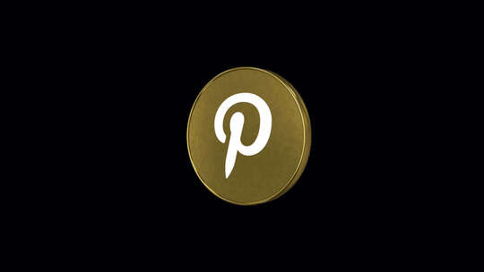 Pinterest 3D圆形图标