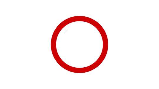 红色圆圈红色叉表示不通过