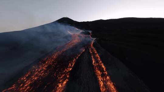 火山、岩浆02视频素材模板下载