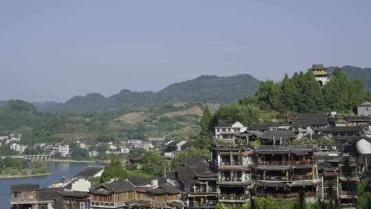 芙蓉镇古韵景色