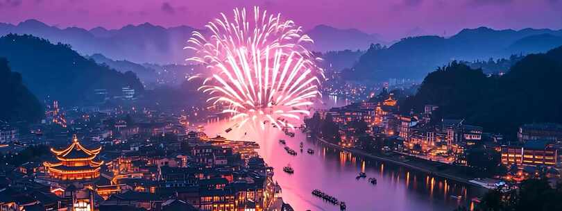 4K宽屏新春春节回家过年团圆3