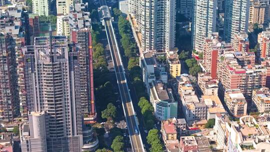 厦门 福建 思明区 大全景 俯瞰思明区