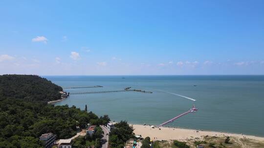 广西 北海 紫霞湾海滩 海滩 潮