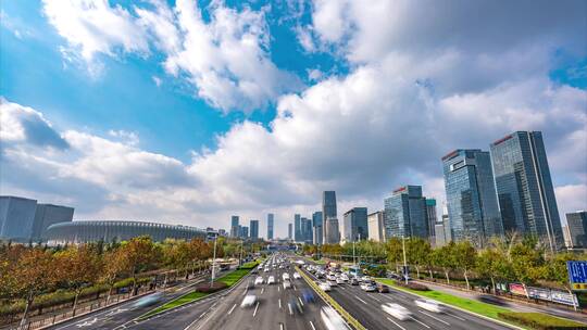 济南经十路奥体中心延时8K