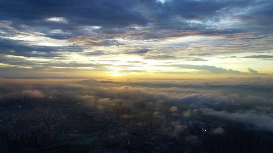 南宁的夕阳