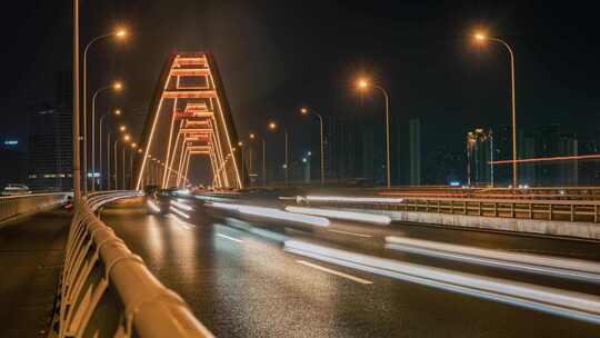 长沙_福元路大桥_湘江夜景003