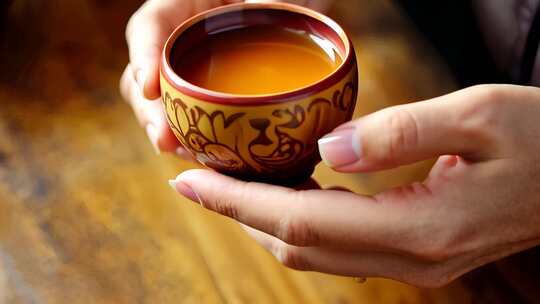 中式茶文化茶道茶艺品茗展示