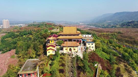 重庆水土思源公园航拍